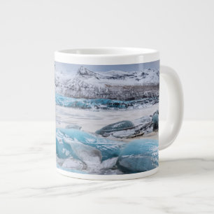 Gletsjer ijs landschap, IJsland Grote Koffiekop