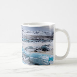 Gletsjer ijs landschap, IJsland Koffiemok