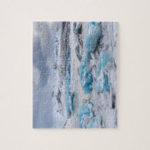 Gletsjer ijs landschap, IJsland Legpuzzel (Verticaal)
