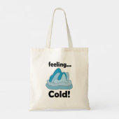 Gletsjer IJsberg Koud Gevoel Grappig Tote Bag (Achterkant)
