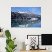 Gletsjer in Alaska Print (Thuiskantoor)