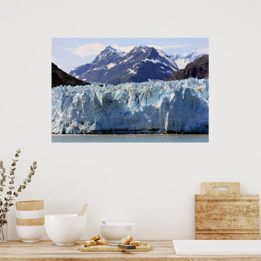 Gletsjer in Alaska Print (Keuken)
