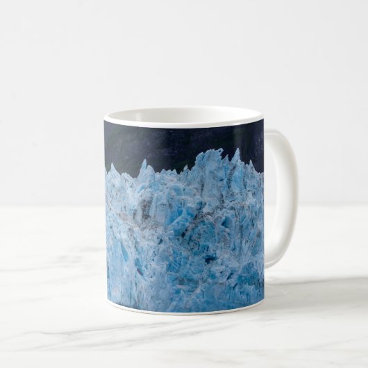 Gletsjer in Prince William Sound Alaska Coffee Mok (Voorkant rechts)