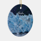 Gletsjer in Prince William Sound Alaska Ornament (Rechts)