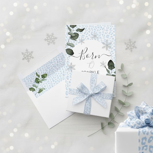 Gletsjer Luipaard Winter