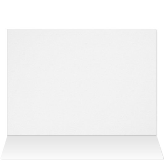 Gletsjer met Clouds-Kaart (Binnen Horizontaal (Boven))