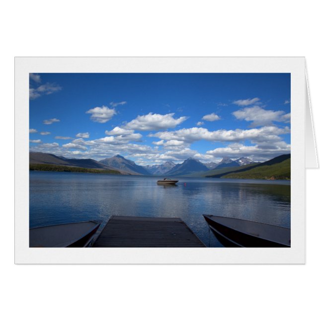 Gletsjer Nationaal Park fotografie. (Voorkant Horizontaal)