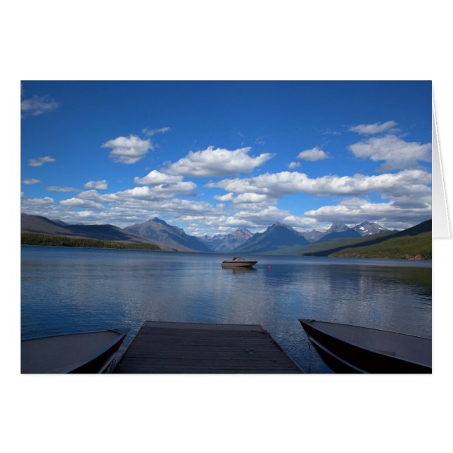 Gletsjer Nationaal Park fotografie. (Voorkant Horizontaal)