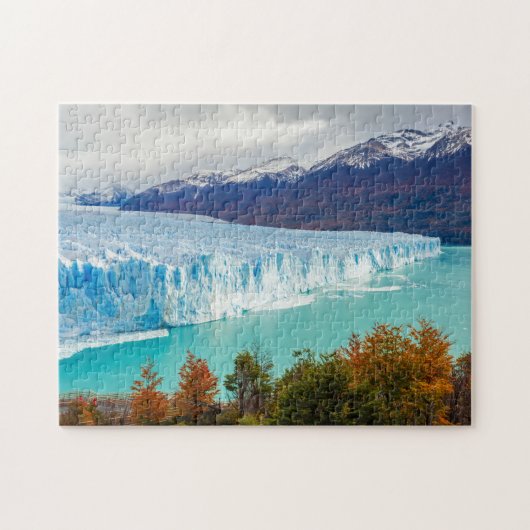 Gletsjer Nationaal Park- Grote Gletsjer Legpuzzel (Horizontaal)