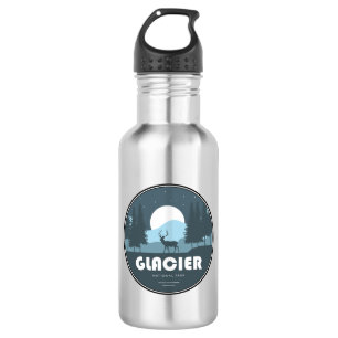 Gletsjer Nationaal Park Herten Waterfles