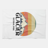 Gletsjer Nationaal Park uit het verleden Theedoek (Horizontaal)