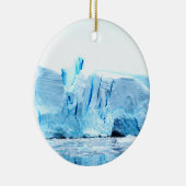 Gletsjer op Antarctica Keramisch Ornament (Rechts)