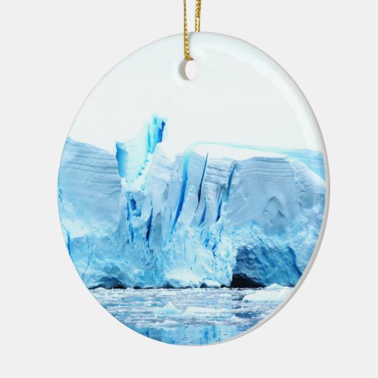 Gletsjer op Antarctica Keramisch Ornament (Links)