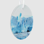 Gletsjer op Antarctica Ornament (voorkant)