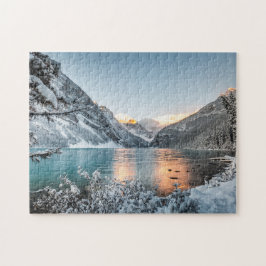 Gletsjer Park Winter Legpuzzel
