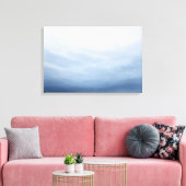 Gletsjer Sluier Zachte Poeder Was Canvas Print (Insitu (Woonkamer))