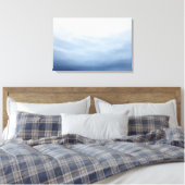 Gletsjer Sluier Zachte Poeder Was Canvas Print (Insitu (Slaapkamer))