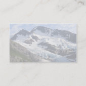 gletsjer visitekaartje (Achterkant)