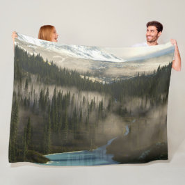gletsjerdal fleece deken
