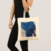 Gletsjergolven afsluiten tote bag (Voorkant (product))