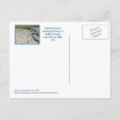 GLETSJERGROEVEN BEWAREN HET EILAND KELLEY BRIEFKAART (Achterkant)