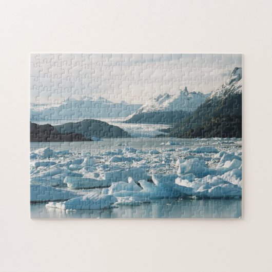 Gletsjerijsbergen Legpuzzel (Horizontaal)
