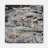 Gletsjerkuilen Shelburne Herfsten MA Magnet (Voorkant)