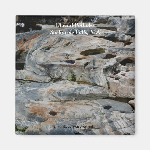 Gletsjerkuilen Shelburne Herfsten MA Magnet