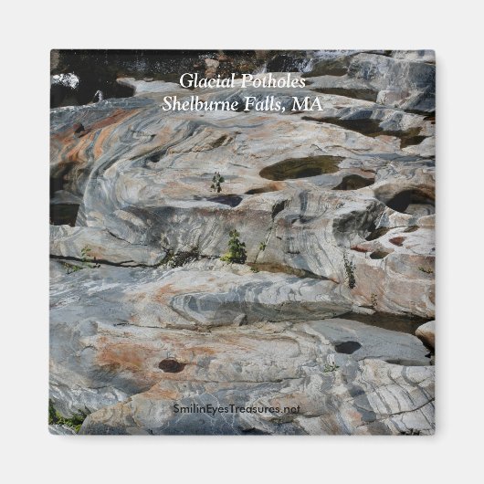 Gletsjerkuilen Shelburne Herfsten MA Magnet (Voorkant)