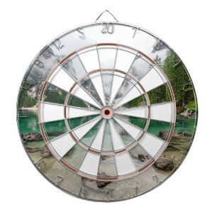 Gletsjermeer in de Rocky Mountains Dartbord