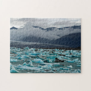 Gletsjermeer Jokulsarlon - IJsland Legpuzzel