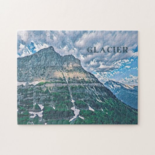 Gletsjernationaal Park Legpuzzel (Horizontaal)