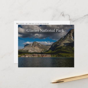 Gletsjernationaal park Montana Feestdagenkaart