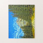 Gletsjernationaal Park Montana. Legpuzzel (Verticaal)
