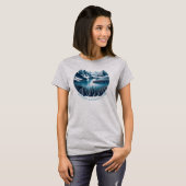 Gletsjernationaal park Montana T-shirt (Voorkant volledig)