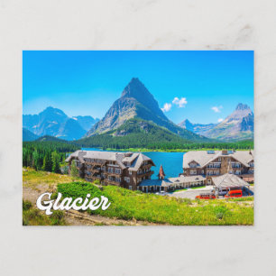 Gletsjernationaal Park, Montana, VS Briefkaart