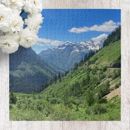 Gletsjernationaal Park Schitterende Berg Legpuzzel