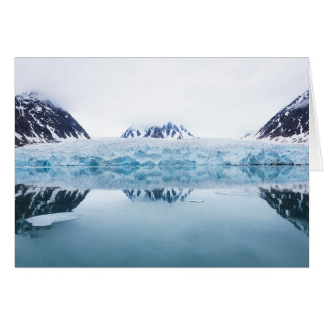 Gletsjerreflecties, Noorwegen (Voorkant Horizontaal)