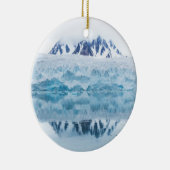 Gletsjerreflecties, Noorwegen Keramisch Ornament (Rechts)
