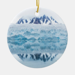 Gletsjerreflecties, Noorwegen Keramisch Ornament