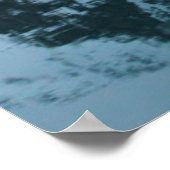 Gletsjerreflecties, Noorwegen Poster (Hoek)