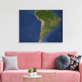 Gletsjers in regio's van Zuid-Amerika Canvas Afdruk (Insitu (Woonkamer))