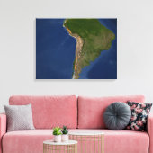 Gletsjers in regio's van Zuid-Amerika Canvas Afdruk (Insitu (Woonkamer))
