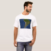 Gletsjers in regio's van Zuid-Amerika T-shirt (Voorkant volledig)