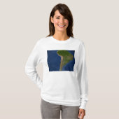 Gletsjers in regio's van Zuid-Amerika T-shirt (Voorkant volledig)