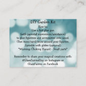 gletsjers visitekaartje (Voorkant)