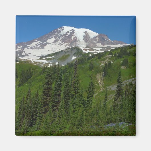 Gletsjersmelt op Mount Rainier Magneet (Voorkant)