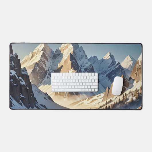 Gletsjertoppen Bureaumat (Keyboard & Muis)