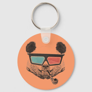 Gletsjervintage 3-D Sleutelhanger