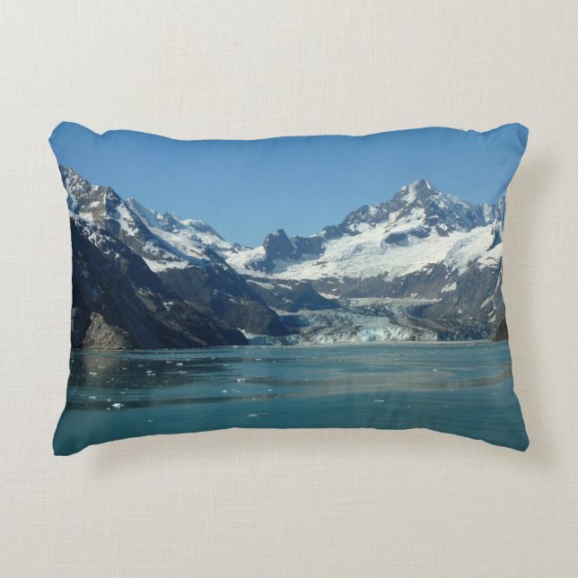 Gletsjervoedende wateren van Alaska Accent Kussen (Voorkant)